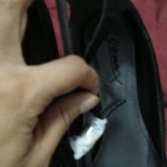 Go max Black Suede small wedge heel size 7. - Picture 2 of 6